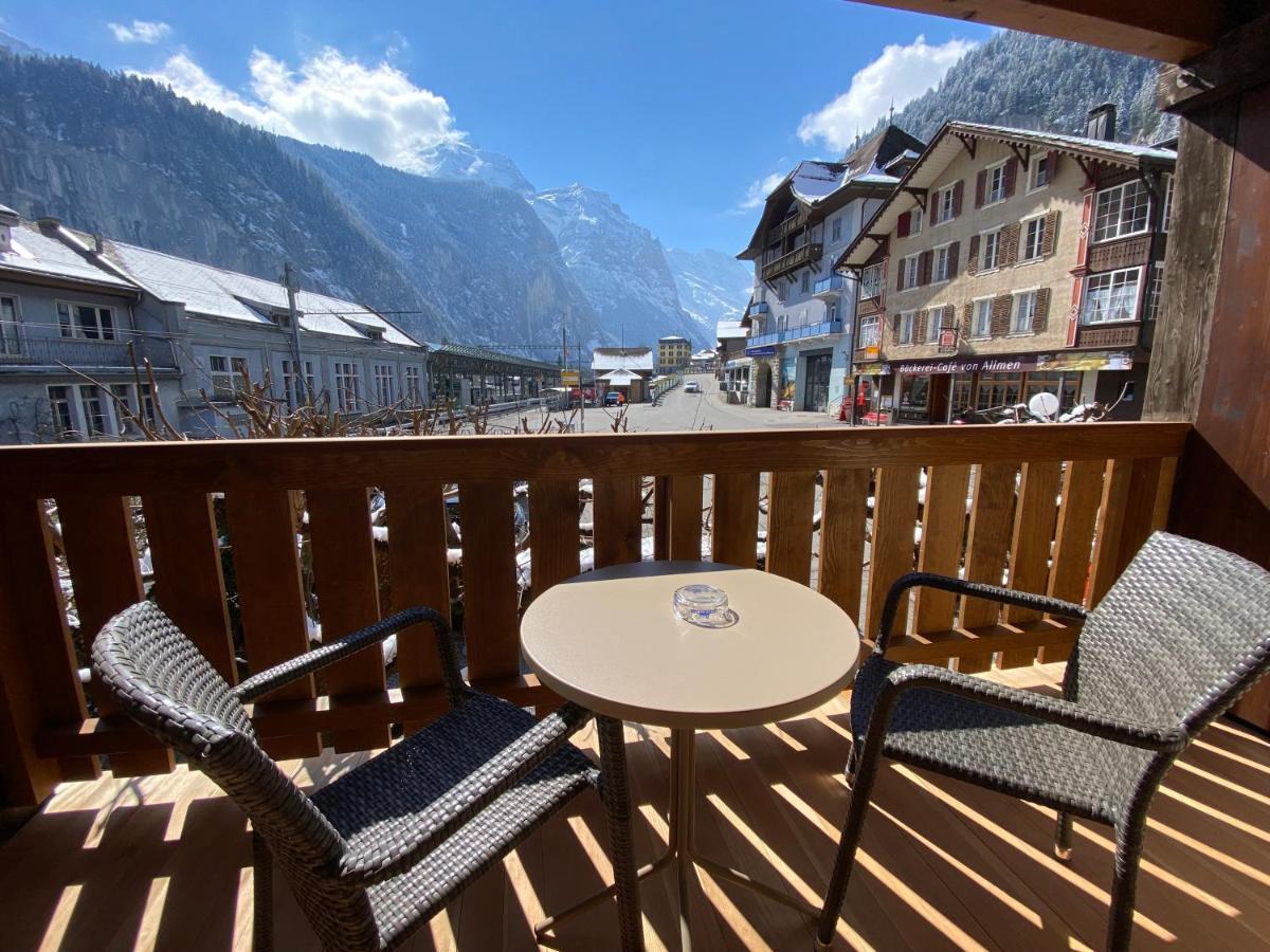 Hotel Steinbock Lauterbrunnen Bagian luar foto