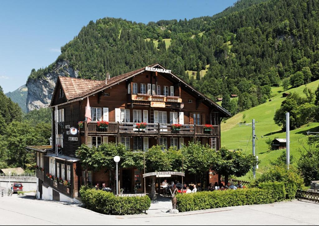 Hotel Steinbock Lauterbrunnen Bagian luar foto
