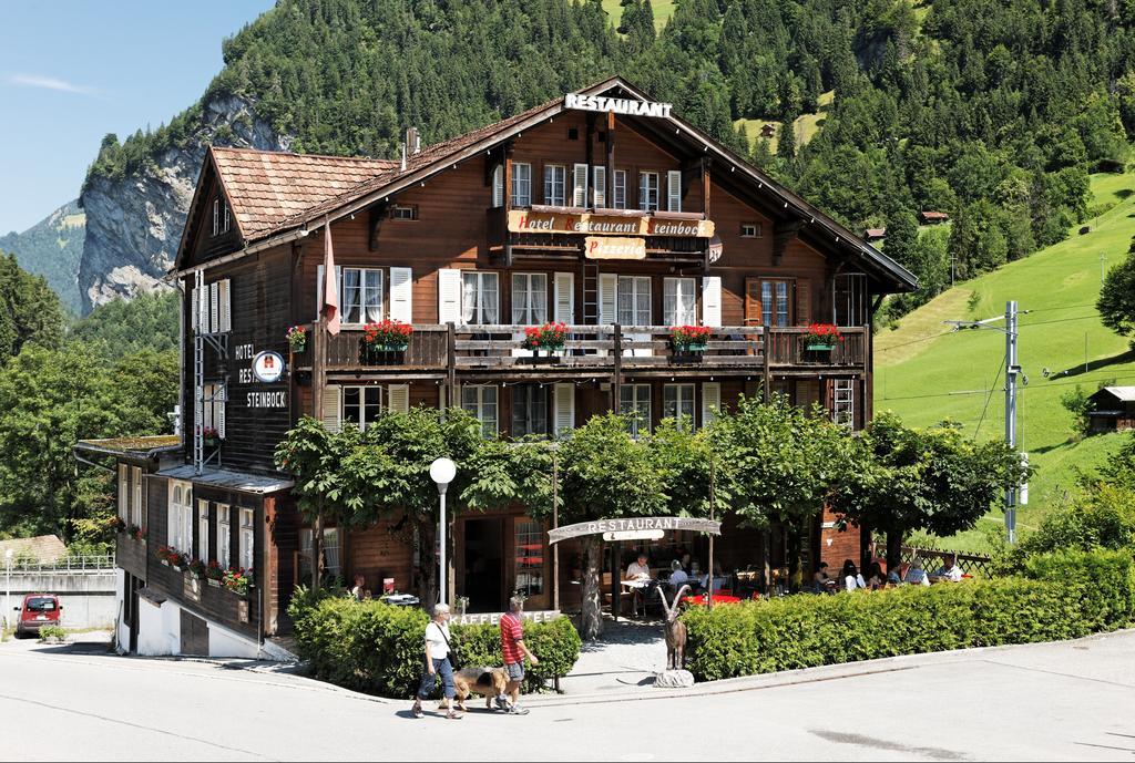 Hotel Steinbock Lauterbrunnen Bagian luar foto